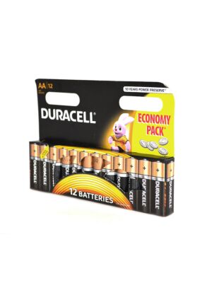 Kód alkalickej batérie Duracell typu AA alebo R6 81267246 blister 12 bc