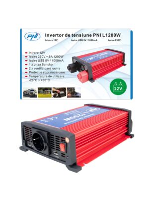 PNI L1200W 12V napájací menič