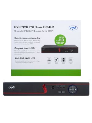 DVI / NVR PNI House H814LR - 16 kanálová IP