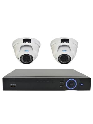 Súprava PNI House Video Surveillance Kit - NVR 16CH 1080P a 2 kamery IP2DOME 1080P varifokálne