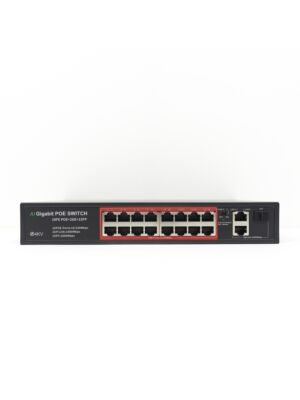 SWPOE162 POE PNI switch so 16 POE portami a 2 1000Mbps portami