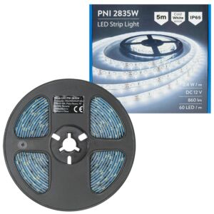 LED pásik PNI 2835W, studená biela