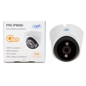 Video monitorovacia kamera PNI IP808J, POE