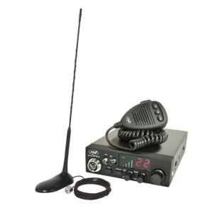 CB PNI ESCORT Súprava rádiových staníc HP 8024 ASQ 12/24 V + CB PNI Extra 45 anténa s magnetom