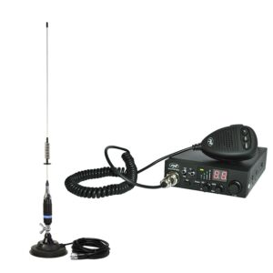 CB PNI ESCORT Sada rádiových staníc HP 8024 ASQ + Anténa CB PNI S75 s magnetom