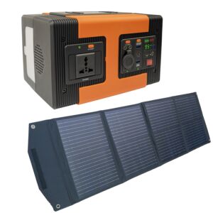 Elektráreň PNI GreenHouse SP606 42Ah 537,6Wh 600W so solárnym panelom 80W