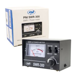 Reflektometer PNI SWR-300 PWR-SWR Meter, na meranie SWR rádiových antén vo frekvencii 26-30Mhz a výkonu rádiostanice C